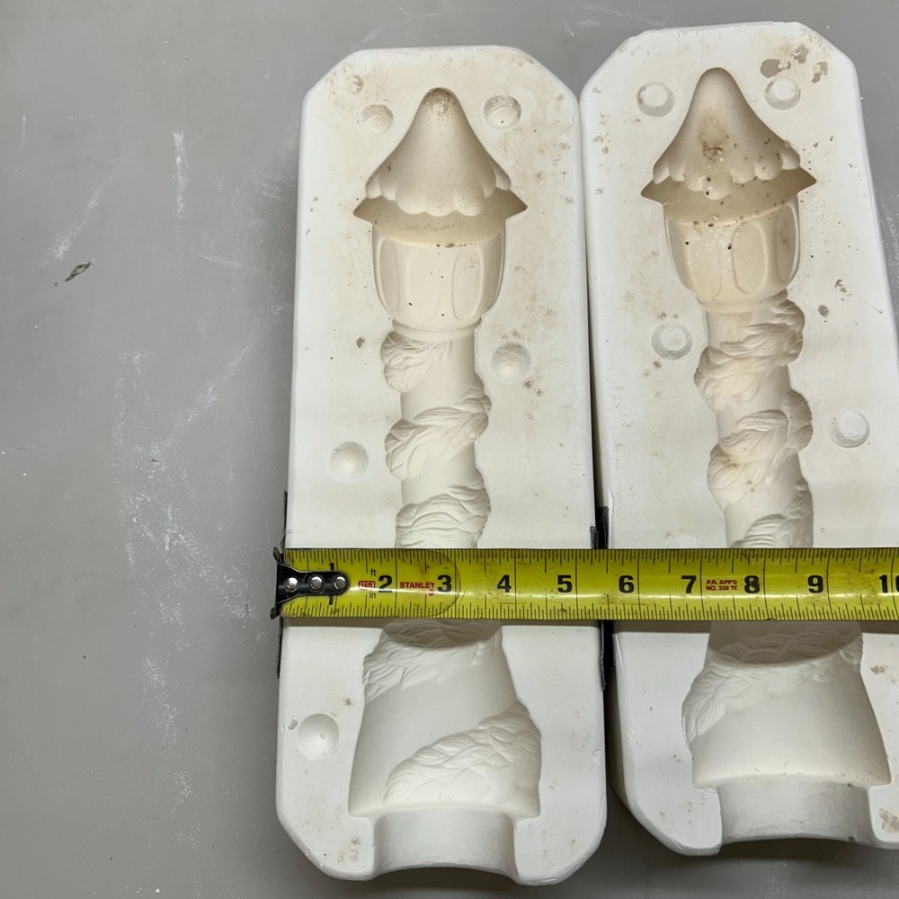 Ceramic Slip Casting Mold Carolers Lamp Post #D-37