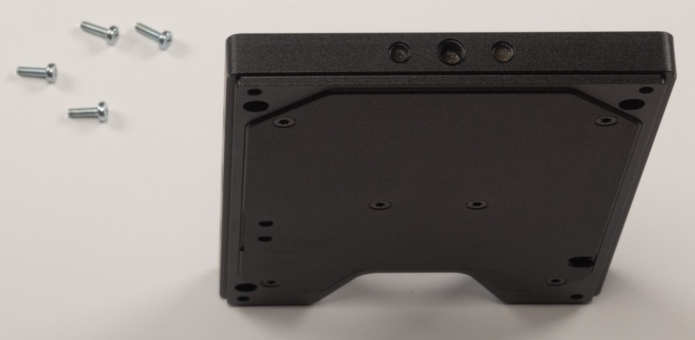 Mounting Plate for Blackmagic Design HyperDeck Shuttle 2 with Mounting Screws