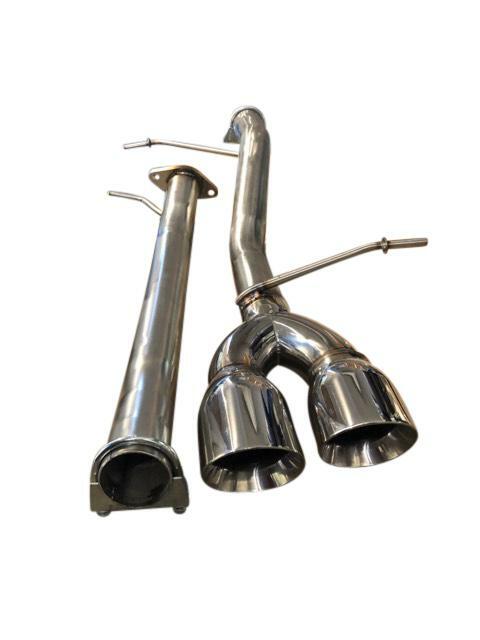 PIPE DYNAMICS Fiesta ST180 Combo exhaust Back Box Delete & Resonator Delete