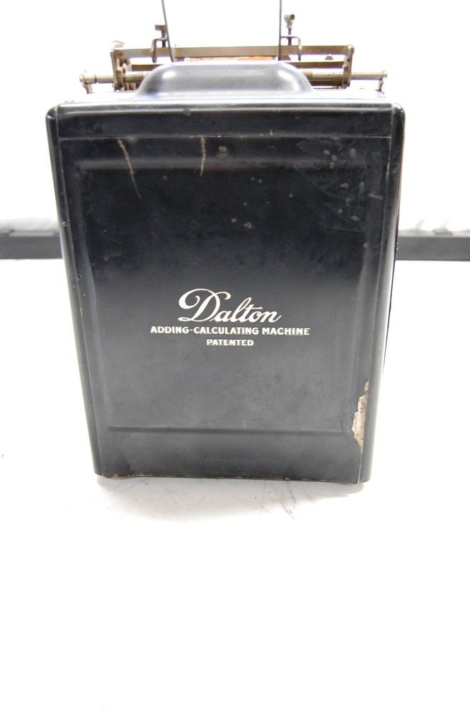 Vintage Dalton Hand Crank Adding Machine