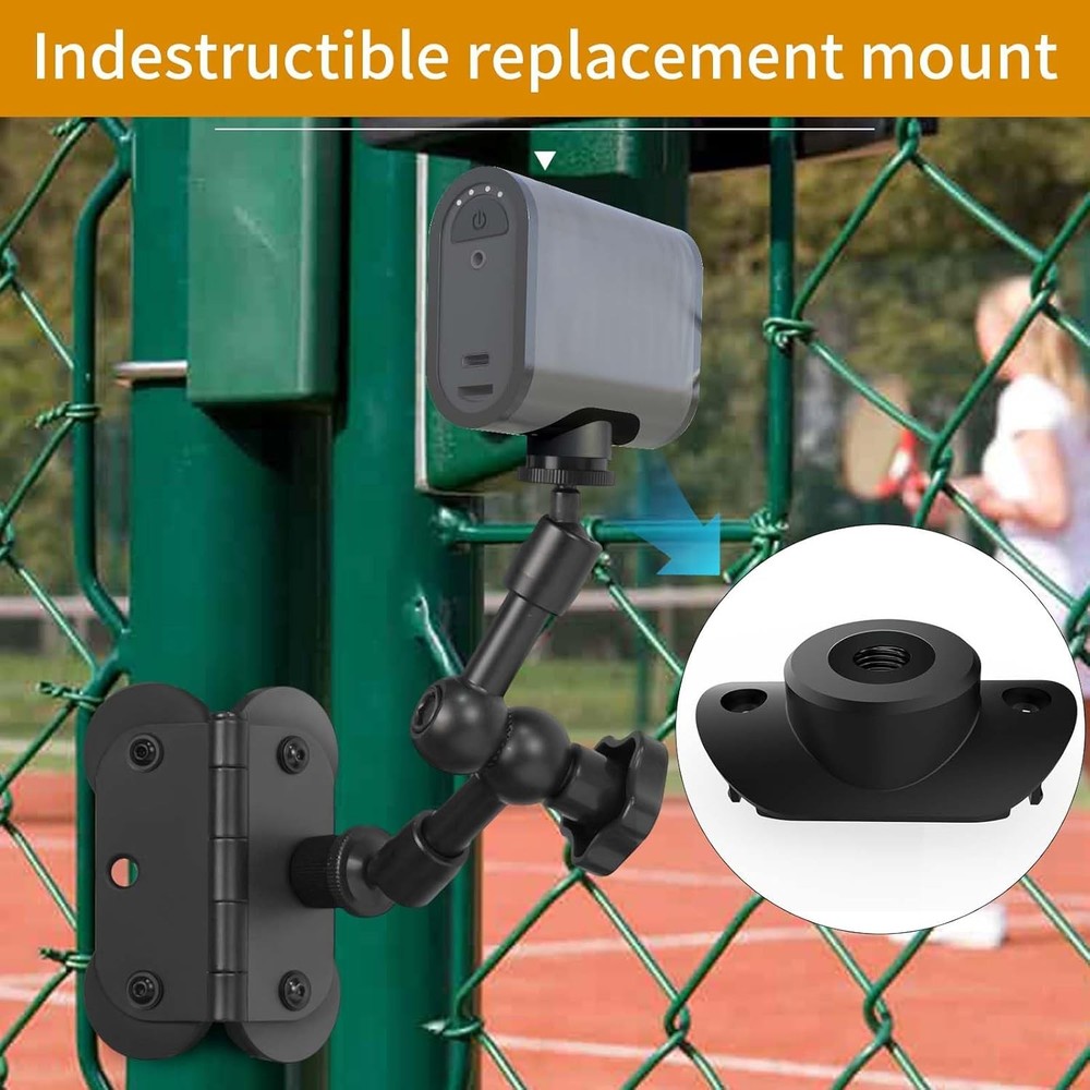 Replacement Mount Bracket for Mevo Start -Mounting Accessories black