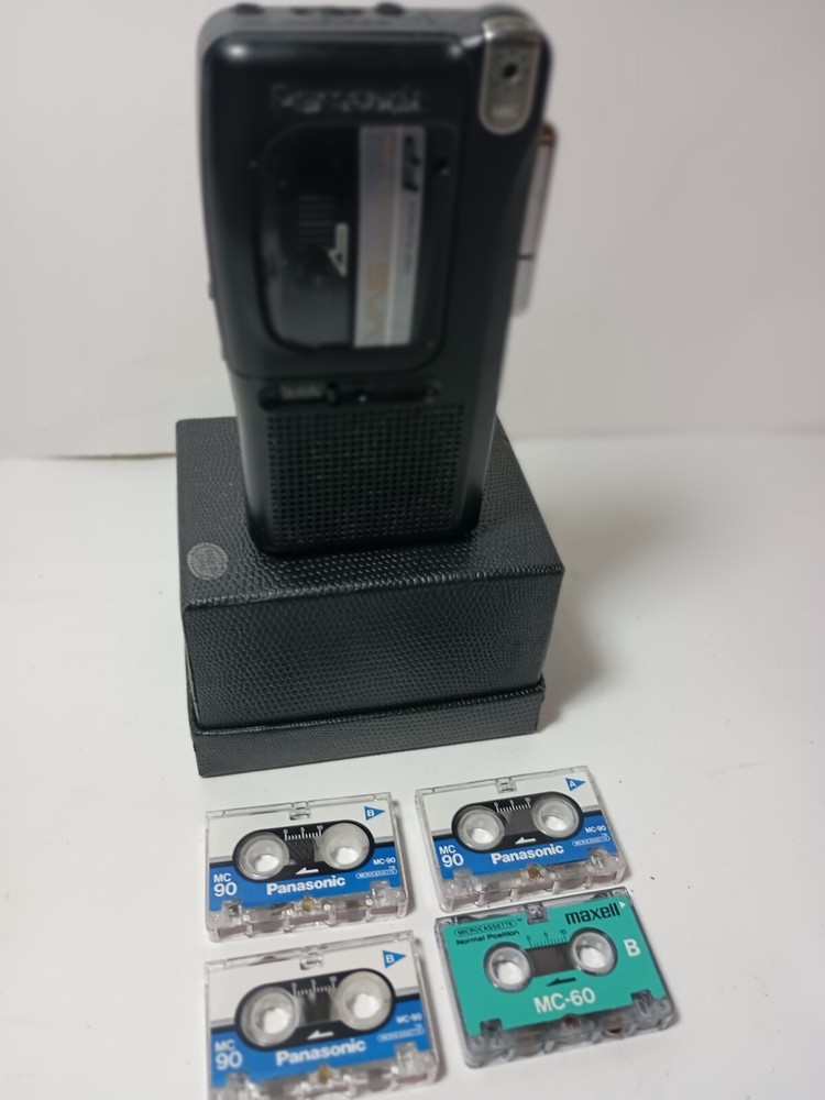 Panasonic RN-402 Voice Recorder (4) Tapes