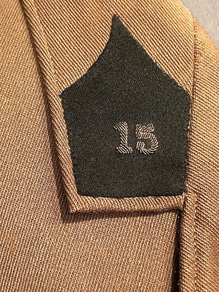 military outfit jacket 15th khaki