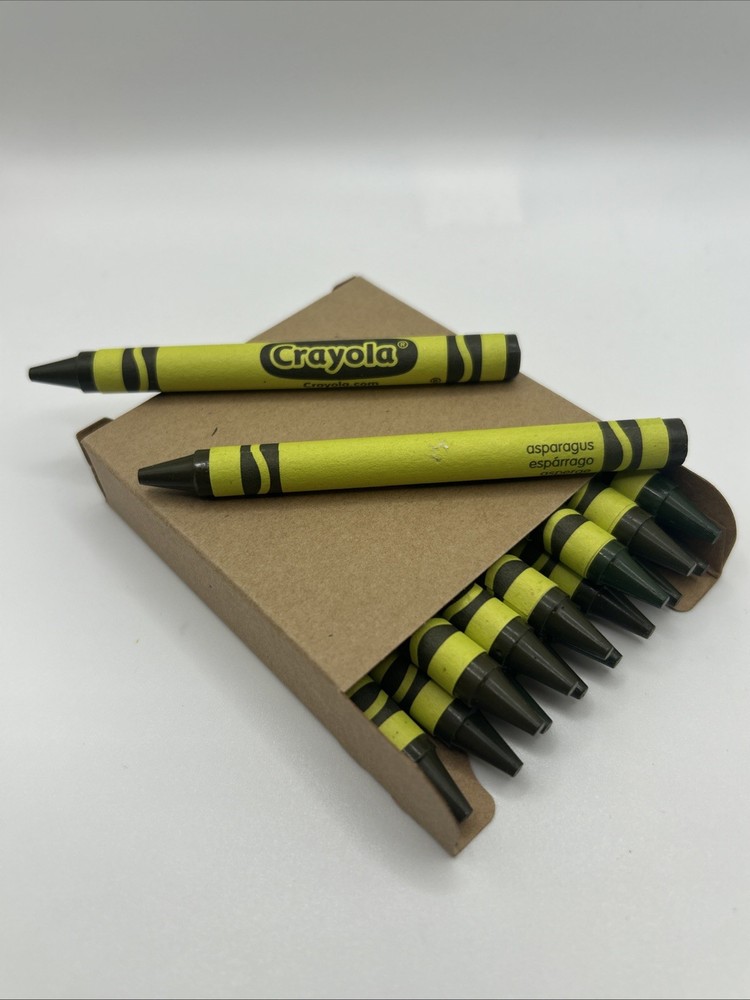 (16) Crayola Crayons (asparagus) BULK