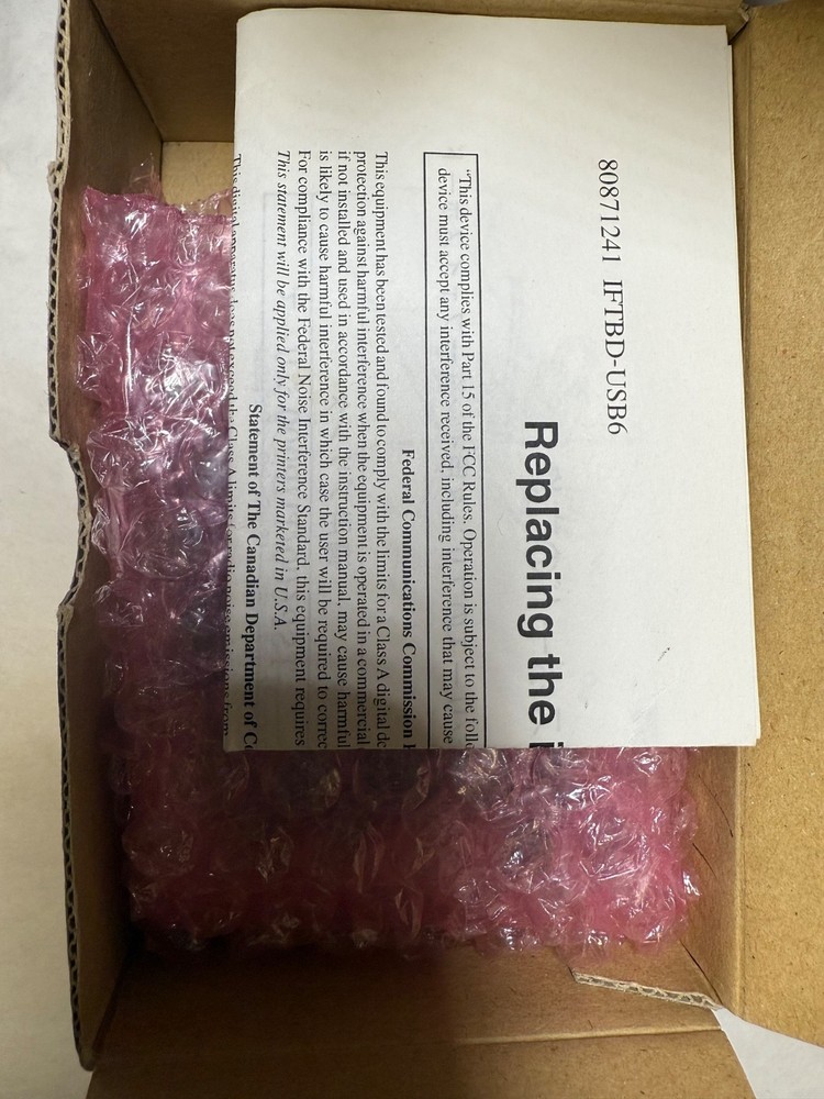 STAR MICRONICS IFBD-HU04 39607400 SERIES PRINTER INTERFACE KIT ACCESSORY