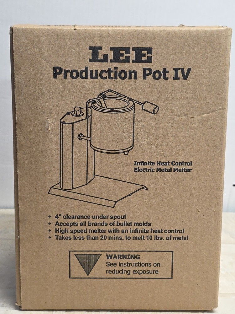 Lee Reloading Reloading Production Lead Pot IV 90009