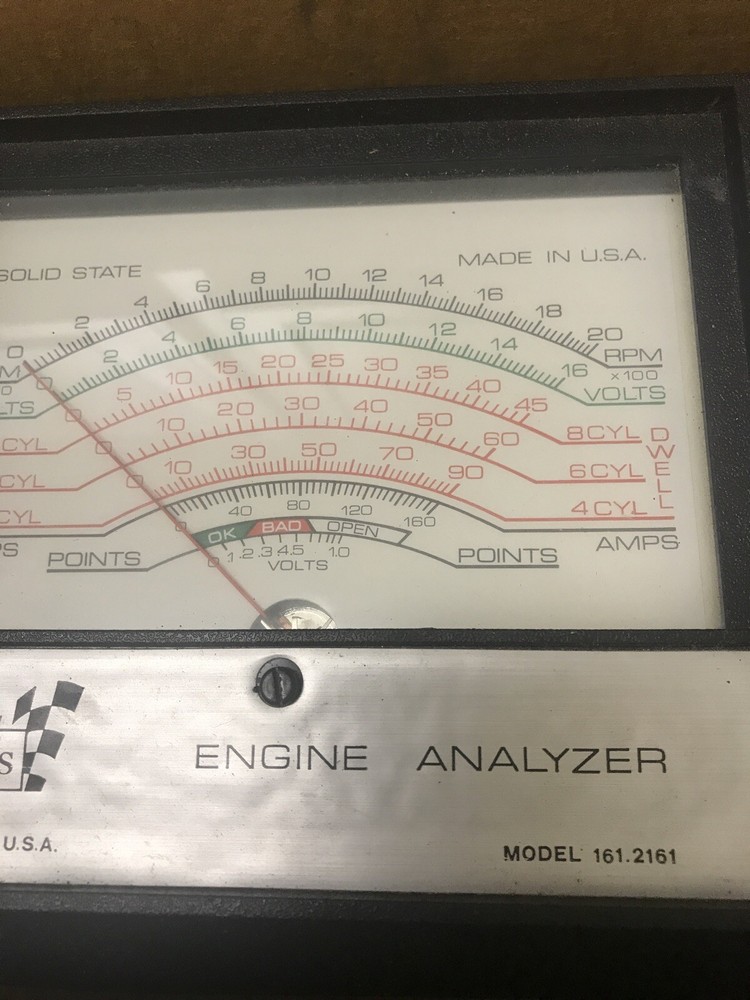Engine Analyzer Points And Condenser