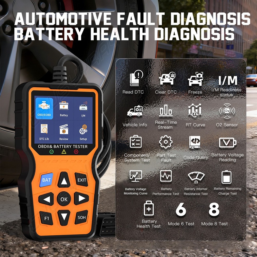 Check Engine Transmission Code Reader OBD2 Scanner Car Diagnostic Tool a+++ 1X