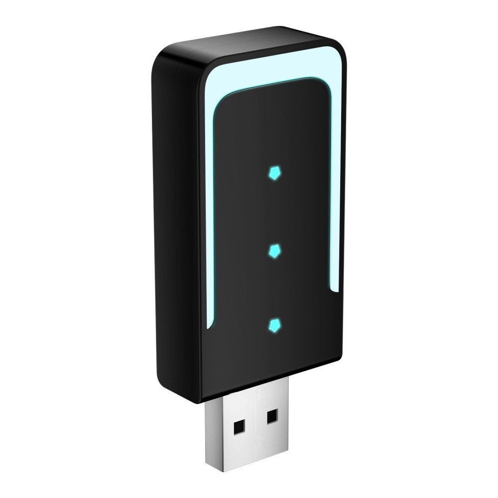 2 IN 1 Wireless Apple Caplay & Android Auto Adapter Box USB Car Dongle Plug&Play