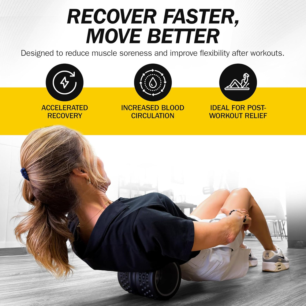 Spinealine Back Roller – Muscle Rollers Deep Tissue Spine Alignment Tool – Ergon