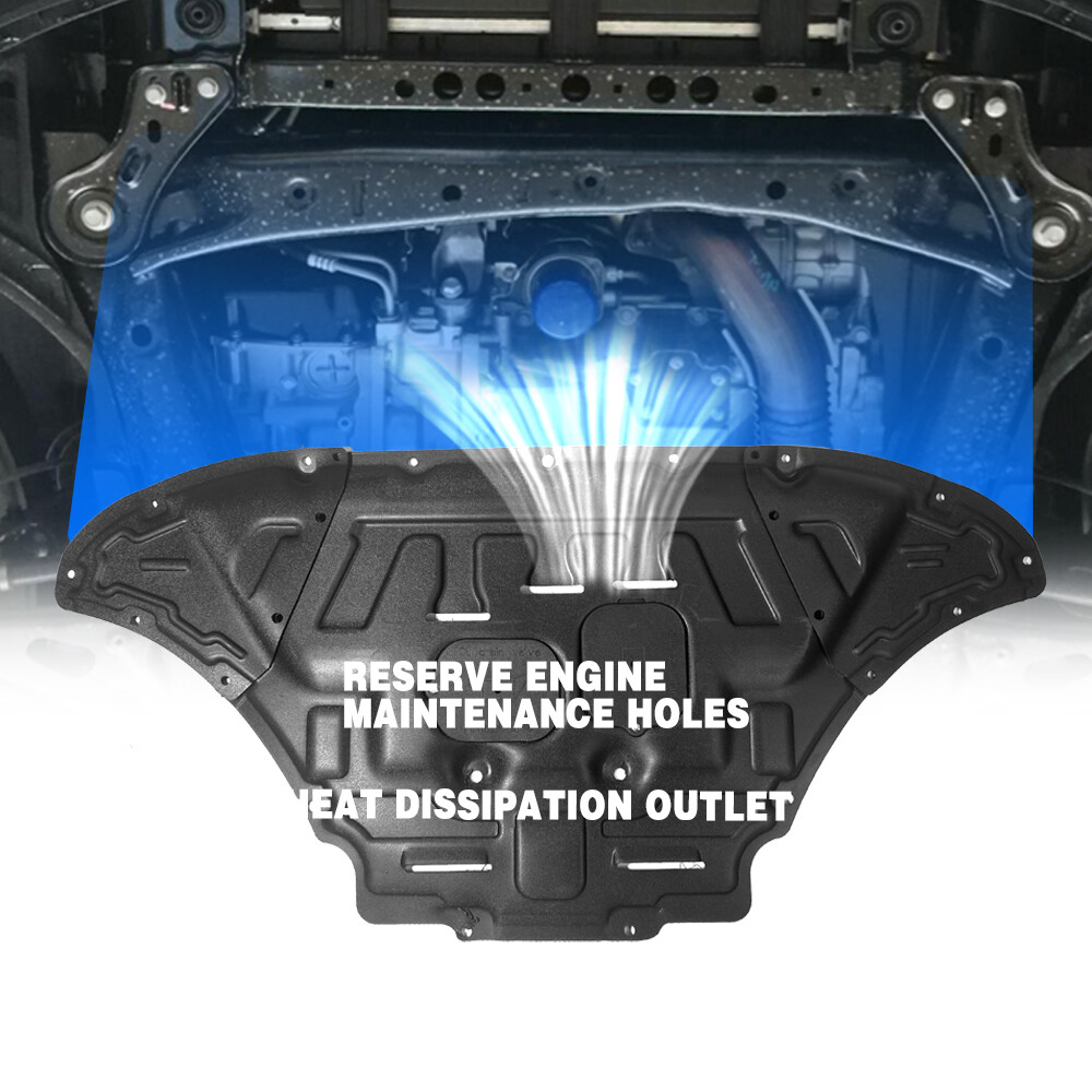 Engine Splash Guard For Audi Q7 2017-2024 Under Engine Shield Cover Board