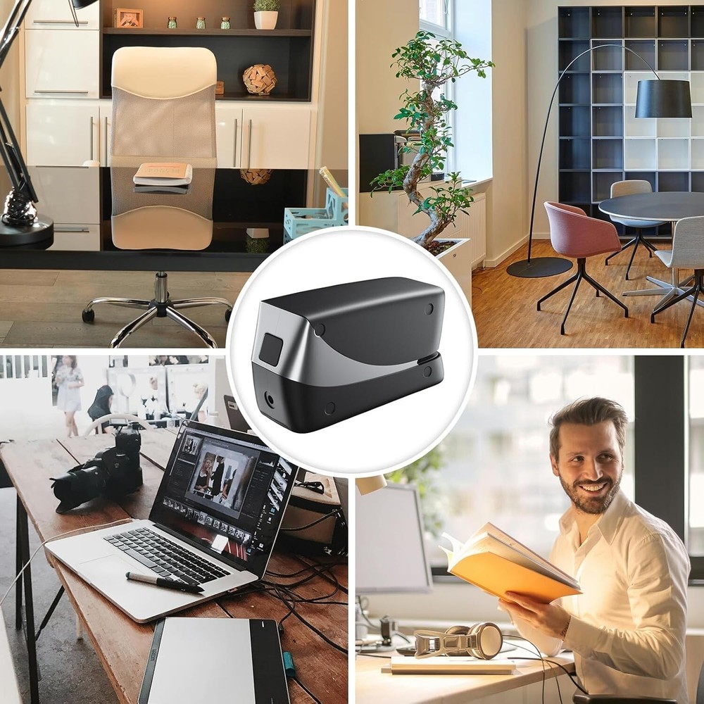 Coruscant Electric Stapler, Heavy Duty Desktop Stapler, No-Jam Automatic Stapler