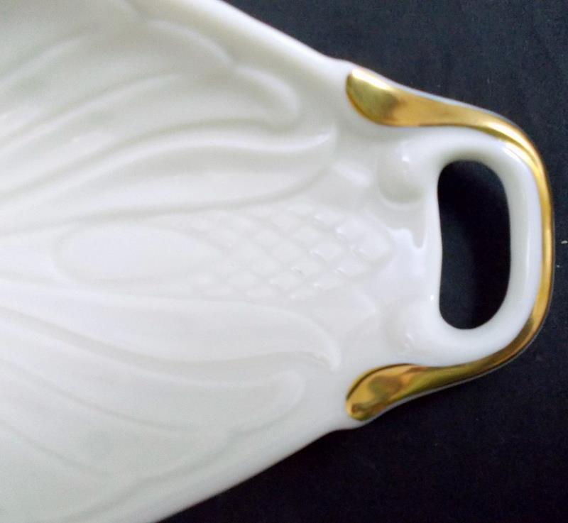 Lenox Monaco Collection Handled Oval Bowl