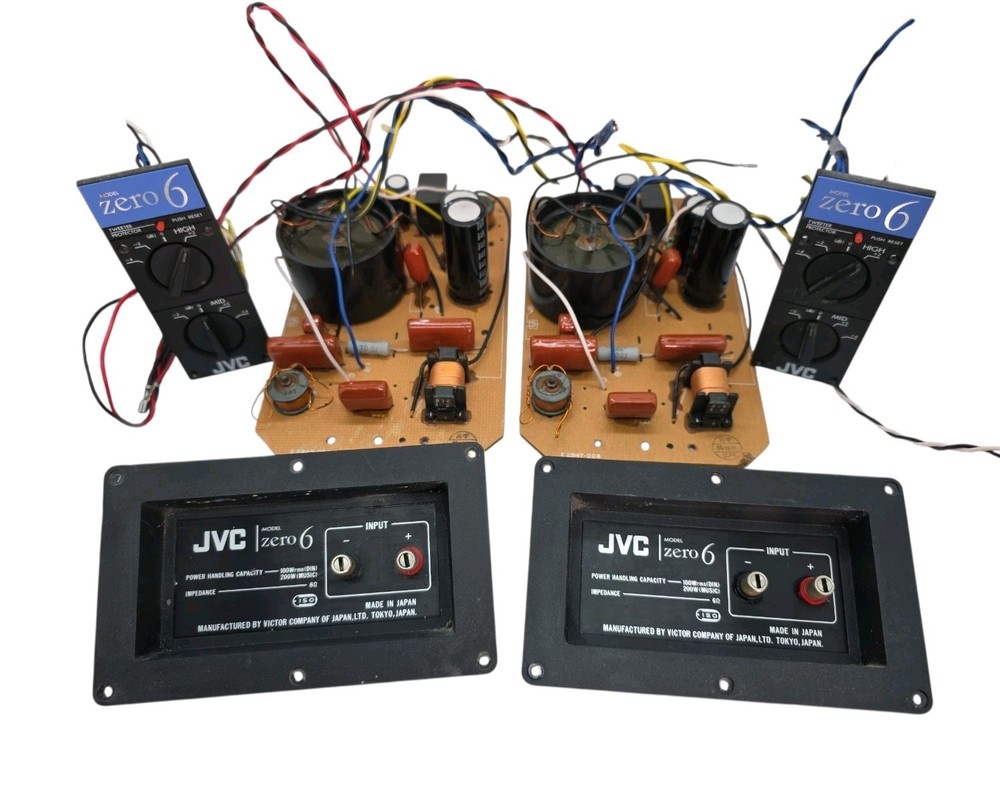 JVC Zero 6 Complete Crossover Kit - Level Controls, Boards, & Terminal Plates