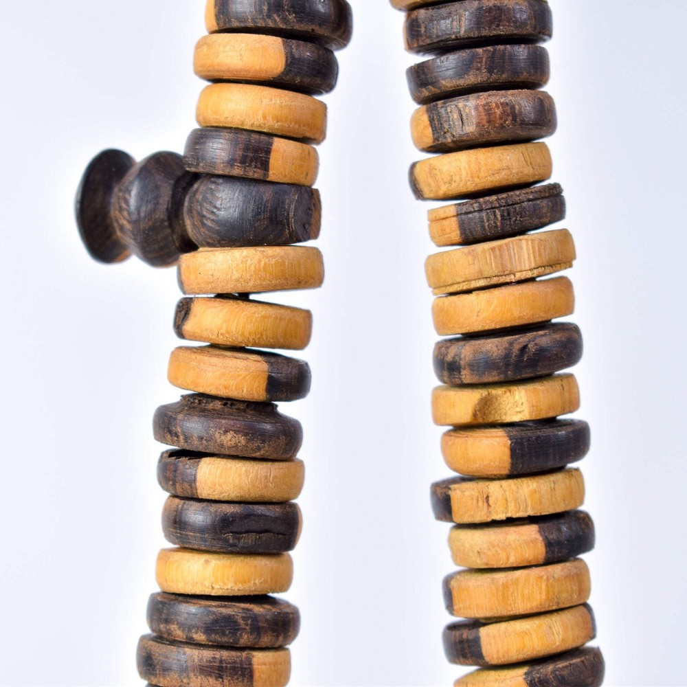 Ebony Dark and Light Wood Mala Senegal