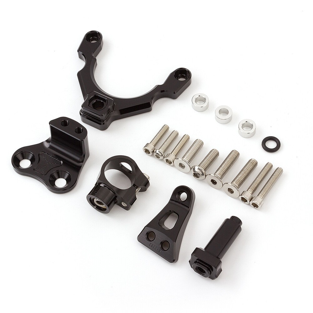 For Z900 2017-2025 CNC Steering Damper And Stabilizer Bracket Mount Support Kit