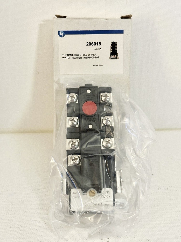 Water Heater UPPER Thermostat - 90 To 150F Range Item #206015 (KSD301C C-203)