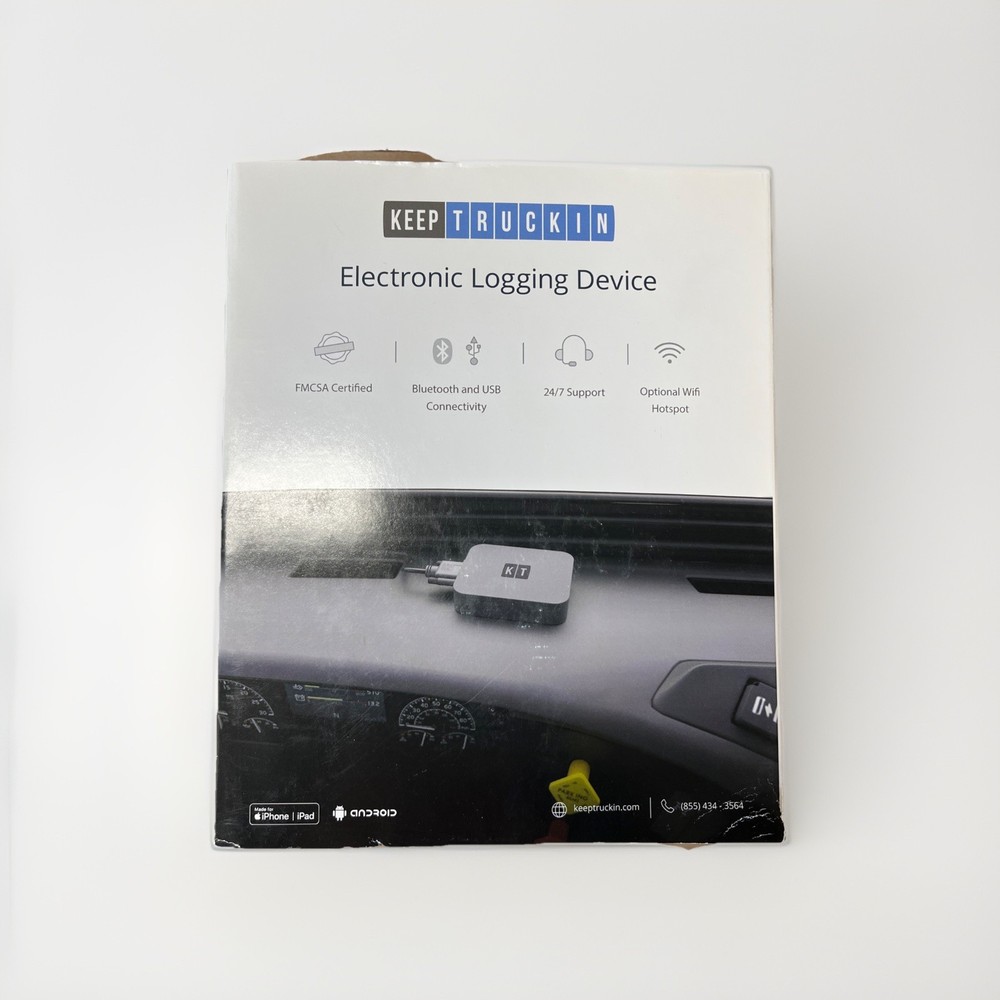 NEW Keep Truckin LBB-3.55CA Electronic Logging Device