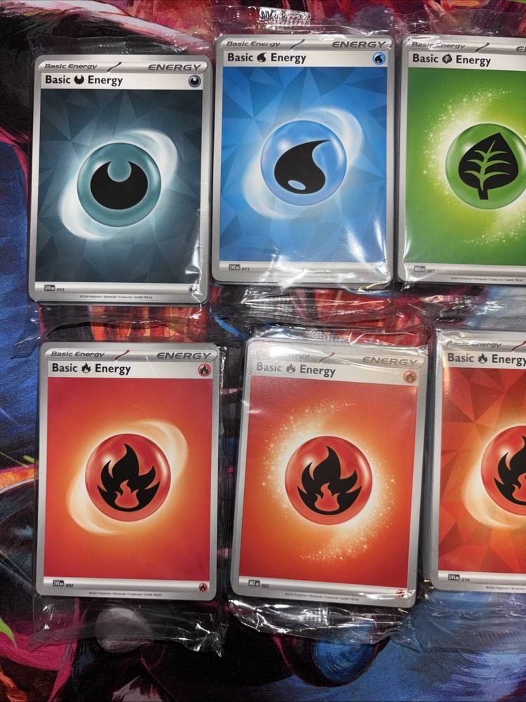 Pokemon 7 Sealed Energy Decks