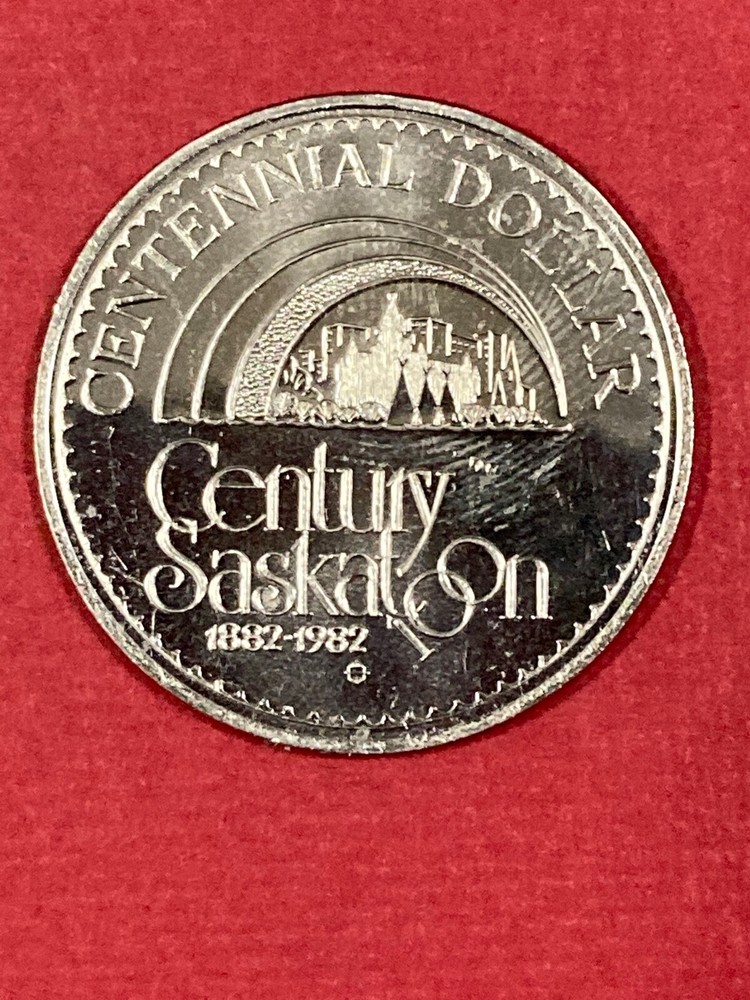 1982 Saskatoon Centennial Dollar Uncirculated Medallion