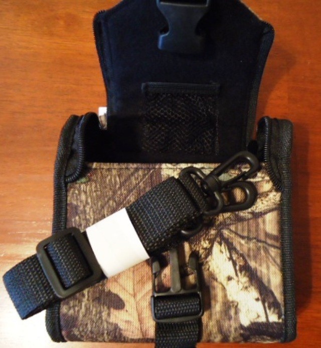 Mossy Oak Binocular Case Breakup Infinity Camo Strap Camera Electronics Bag