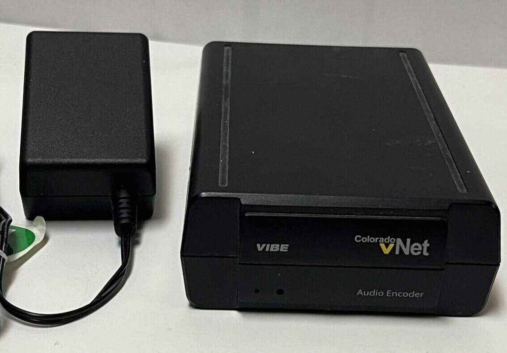 Colorado vNet Audio Encoder with Power Supply Tested!