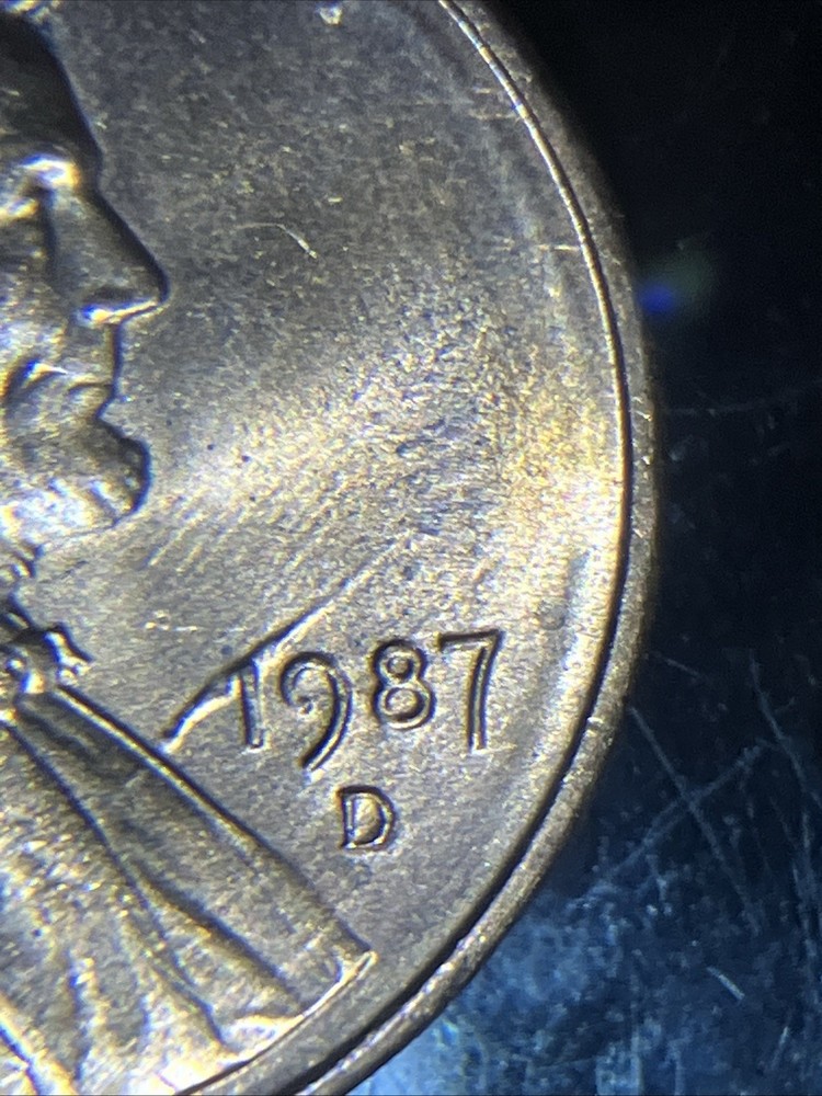 1987 d Linear Planchet Blister