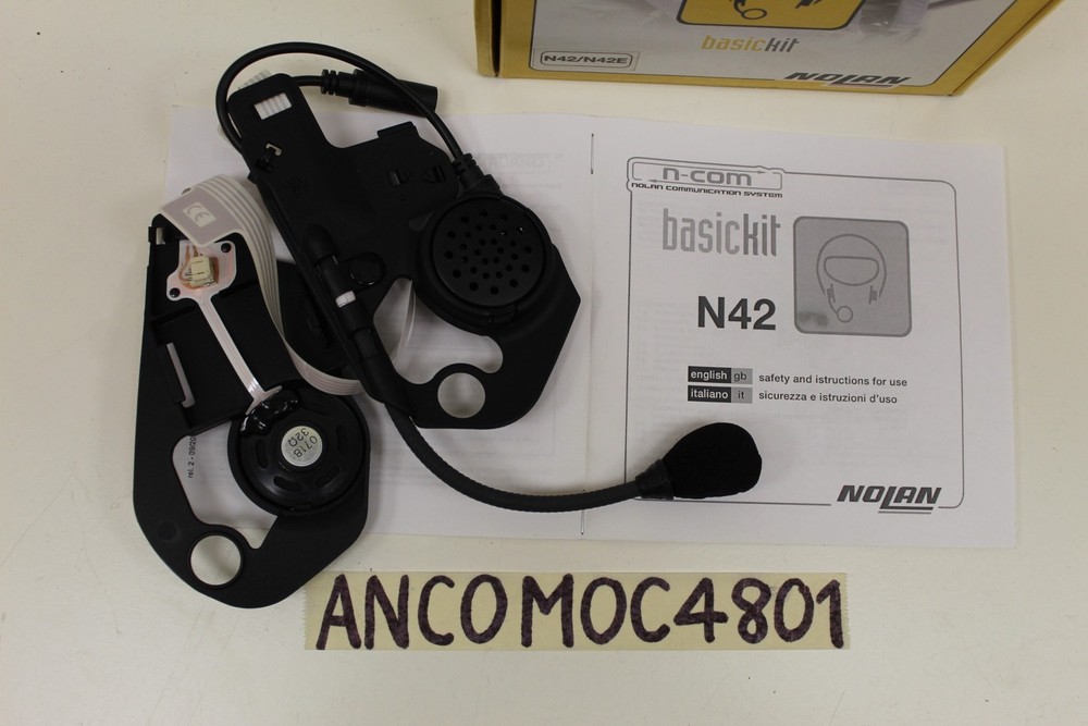 Bluetooth Earphones NOLAN BASIC KIT N42/N42E Wireless Helmet Headset