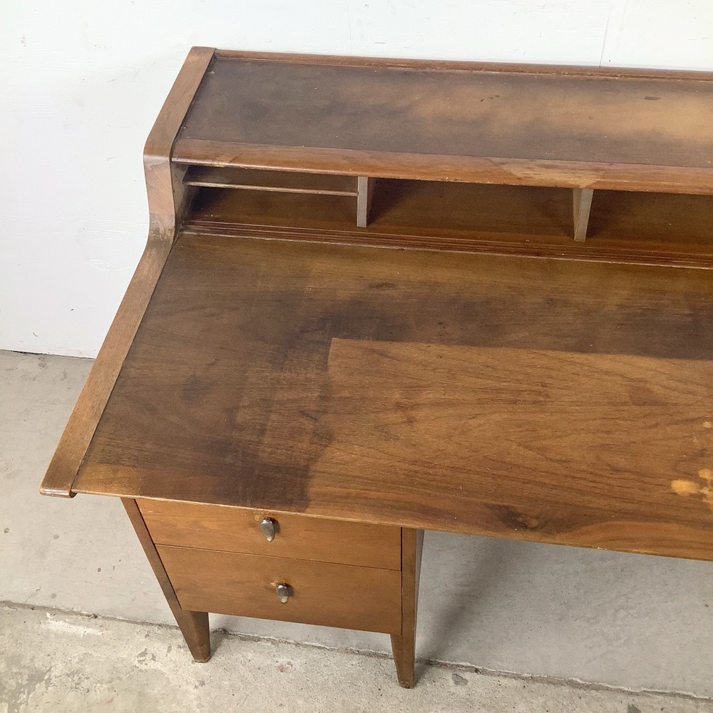John Van Koert for Drexel Profile Walnut Desk