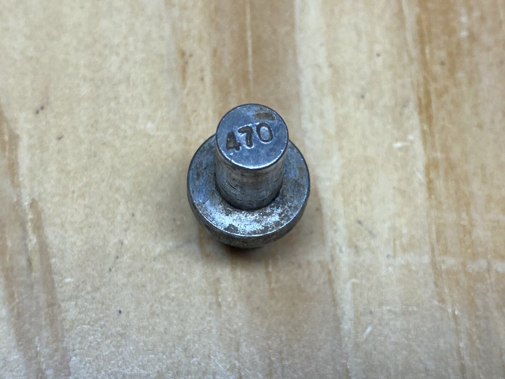RCBS Lubrisizer #470 TOP PUNCH Bullet Sizer Lyman Press Vintage Reloading Tool