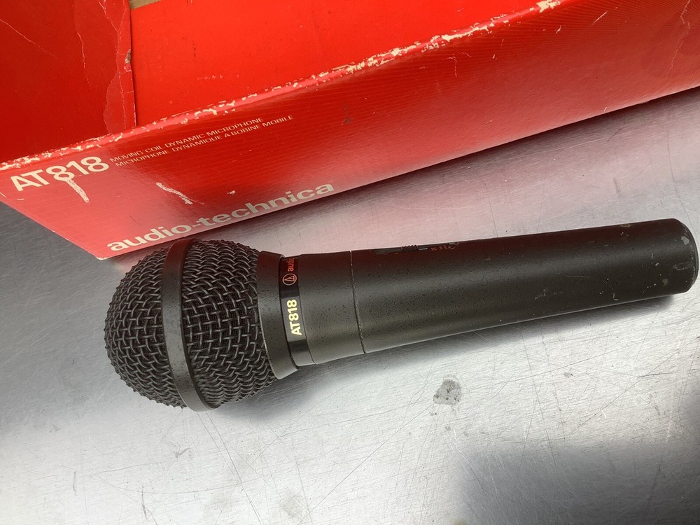 VINTAGE AUDIO TECHNICA AT 818 MICROPHONE