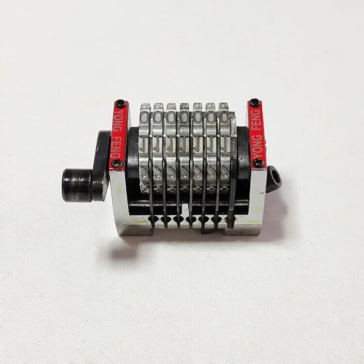 1 Pc. Horizontal H backward B GTO 7 Digits Numbering Machine ，Printing Machine