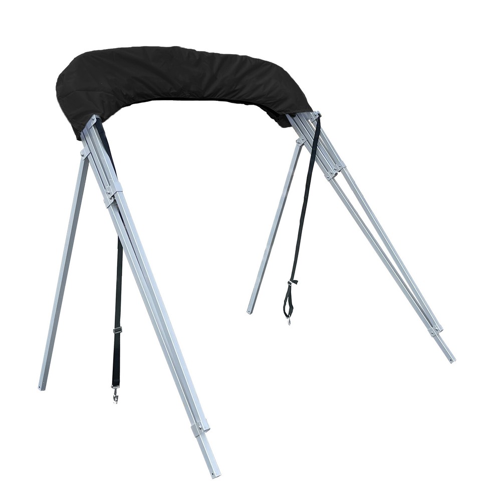 4 Bow 8 ft Pontoon Bimini Top Replacement Canvas Cover with Boot without frame
