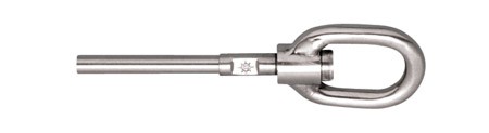 STAINLESS SWIVEL GATE EYE, 5/32", 316 SS