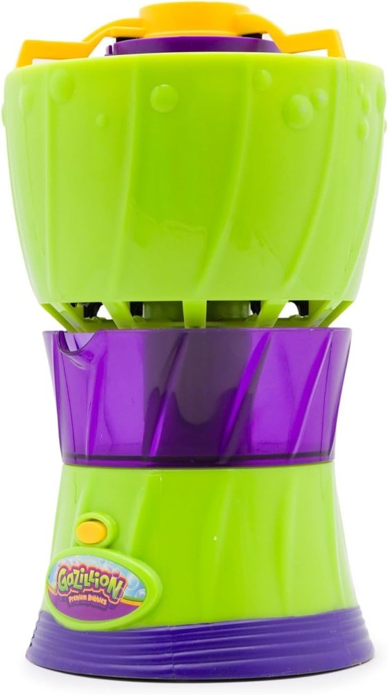 Ultimate Outdoor Bubble Machine - No-Spill Design & 8 oz Solution for Ages 3+