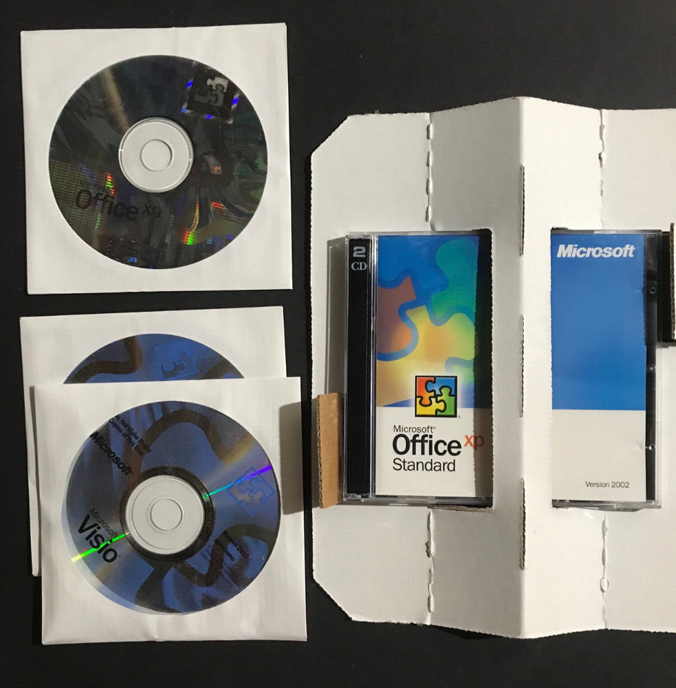 Microsoft Office XP Standard Version 2002 Standard & Visio