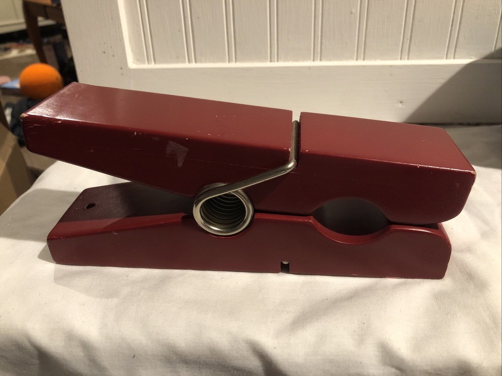 Large Red Wall Hanging Clothes Pin