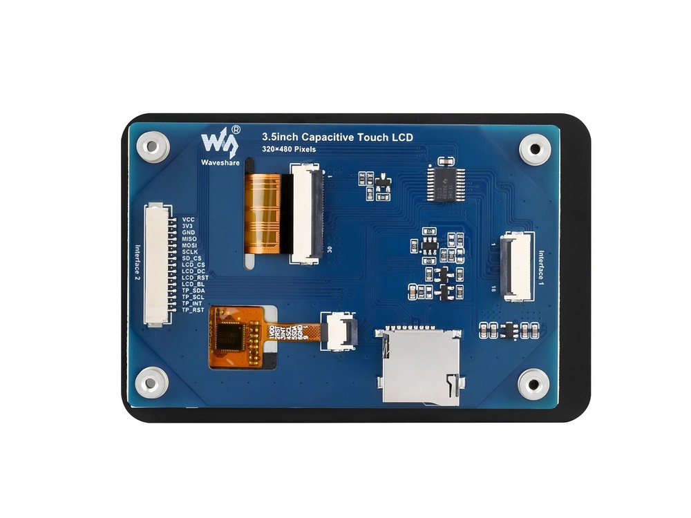 Waveshare 3.5inch Capacitive Touch Display Module 320×480 IPS for Raspberry Pi