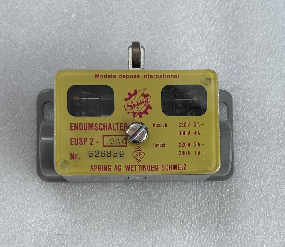 Endschalter Spring EUSP2-240 limit switch