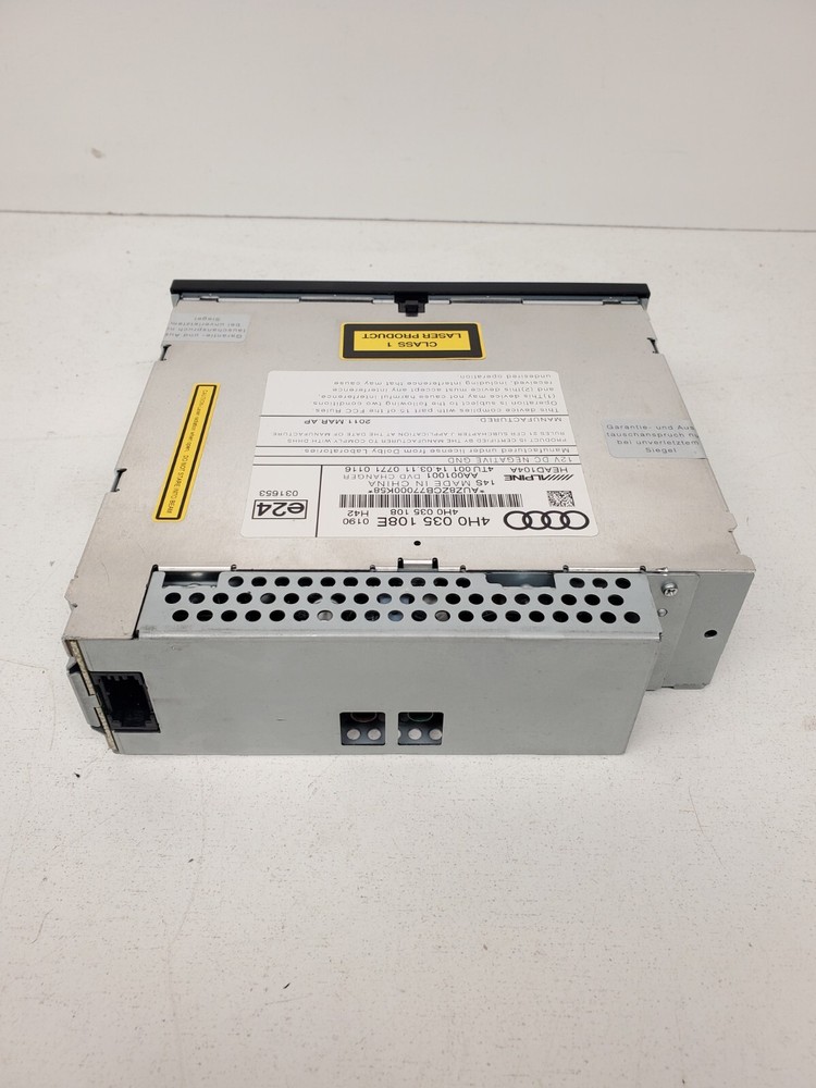 2012-2018 AUDI A8L D4 AUDIO CD DVD PLAYER CHANGER CONTROL MODULE OEM