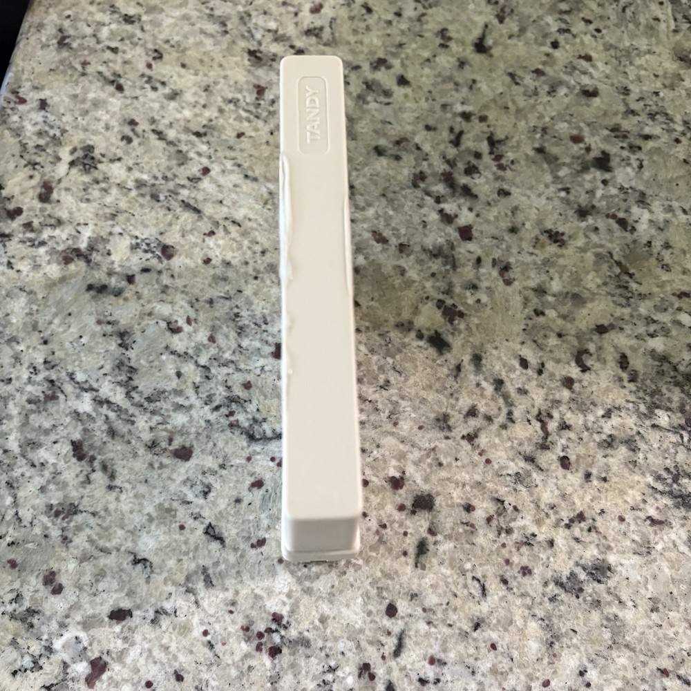 Tandy Plastic Floppy Disk Case Preowned With Slight Melt Mark