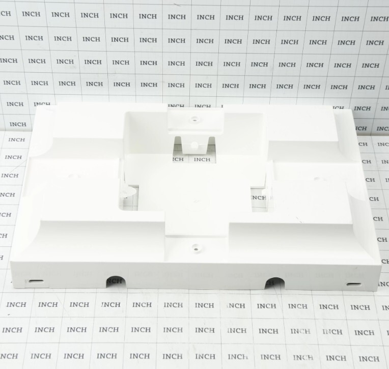 LMT White Vinyl Mailbox Support Bracket