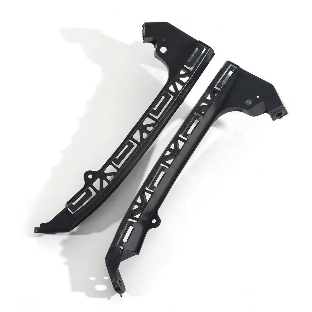 Pair Bumper Bracket Set For 2009-2014 Honda Fit Front Left & Right Plastic