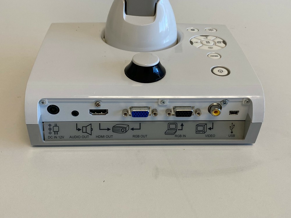 Elmo TT-12 Interactive Document Camera W/ Ac Adapter & VGA Cable