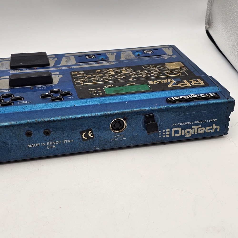 Digitech RP7 Valve Guitar Tube Preamp Multi Effects Processor - Untested As Is