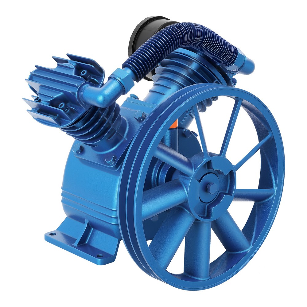 2-cylinder Air Compressor Pump Head, Portable air Compressor Pump Head
