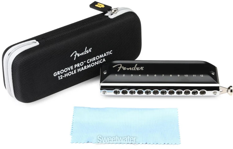 Fender Groove Pro Chromatic 12-hole Harmonica