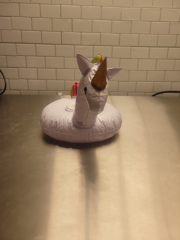 Pool Float Bluetooth Speaker Unicorn /New