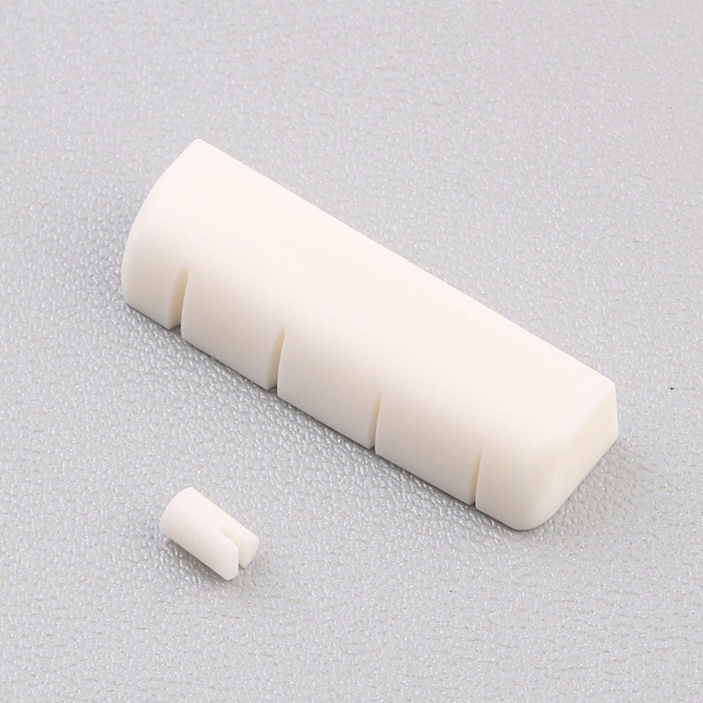 Bone banjo top nut & fifth string nut for 5 string banjo