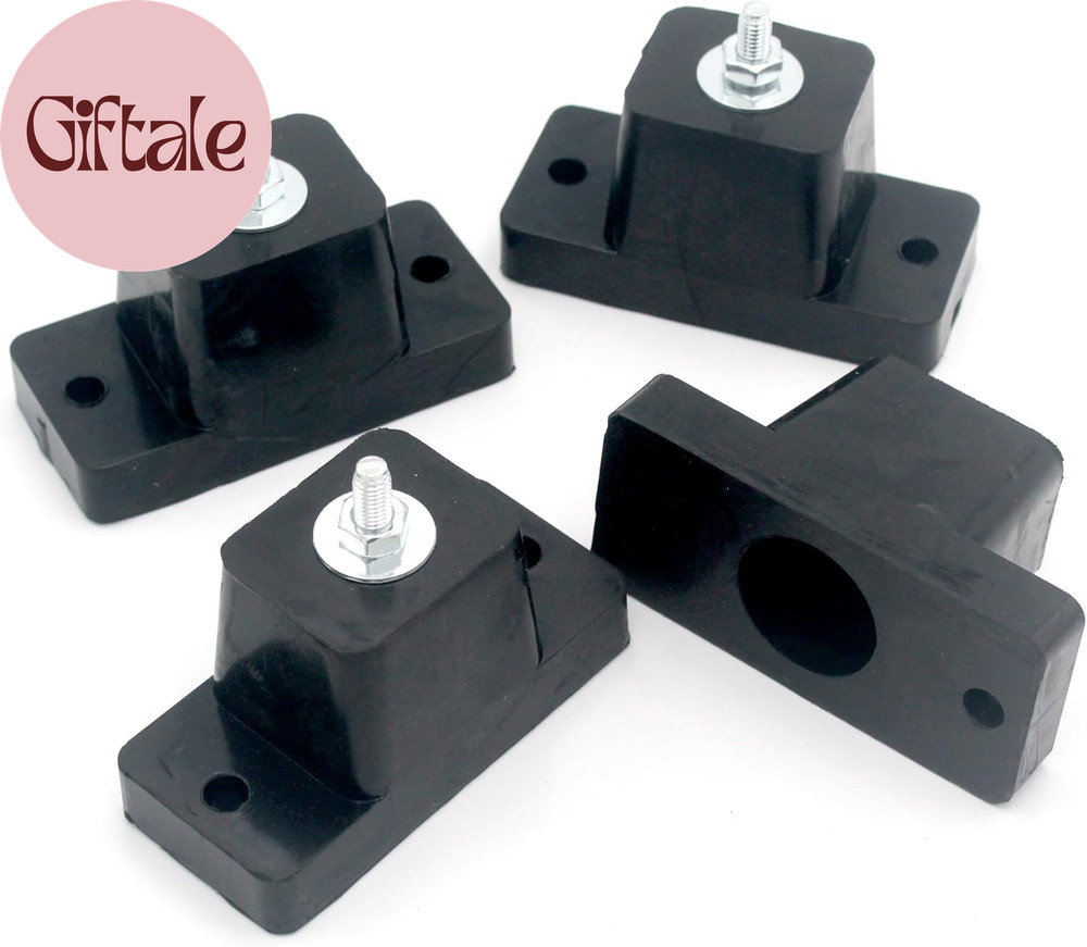 Anti-Vibration Shock Absorbing Rubber Ground Stand Mounting Bracket for HVAC, Ce